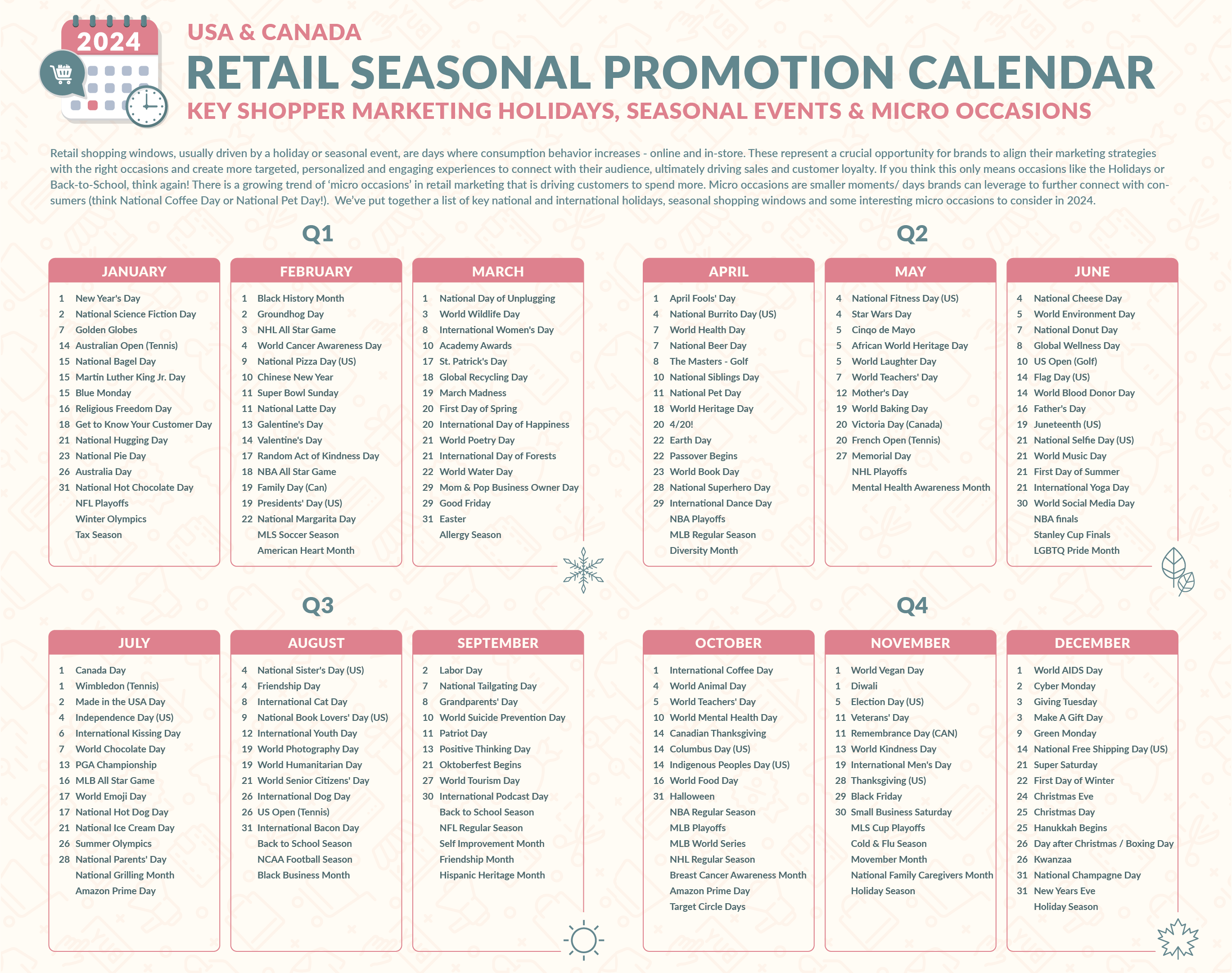 2024 Retail Calendar Seasonal Promotional Calendar North America   Snipp 2024 Retail Promotion Event Calendar 